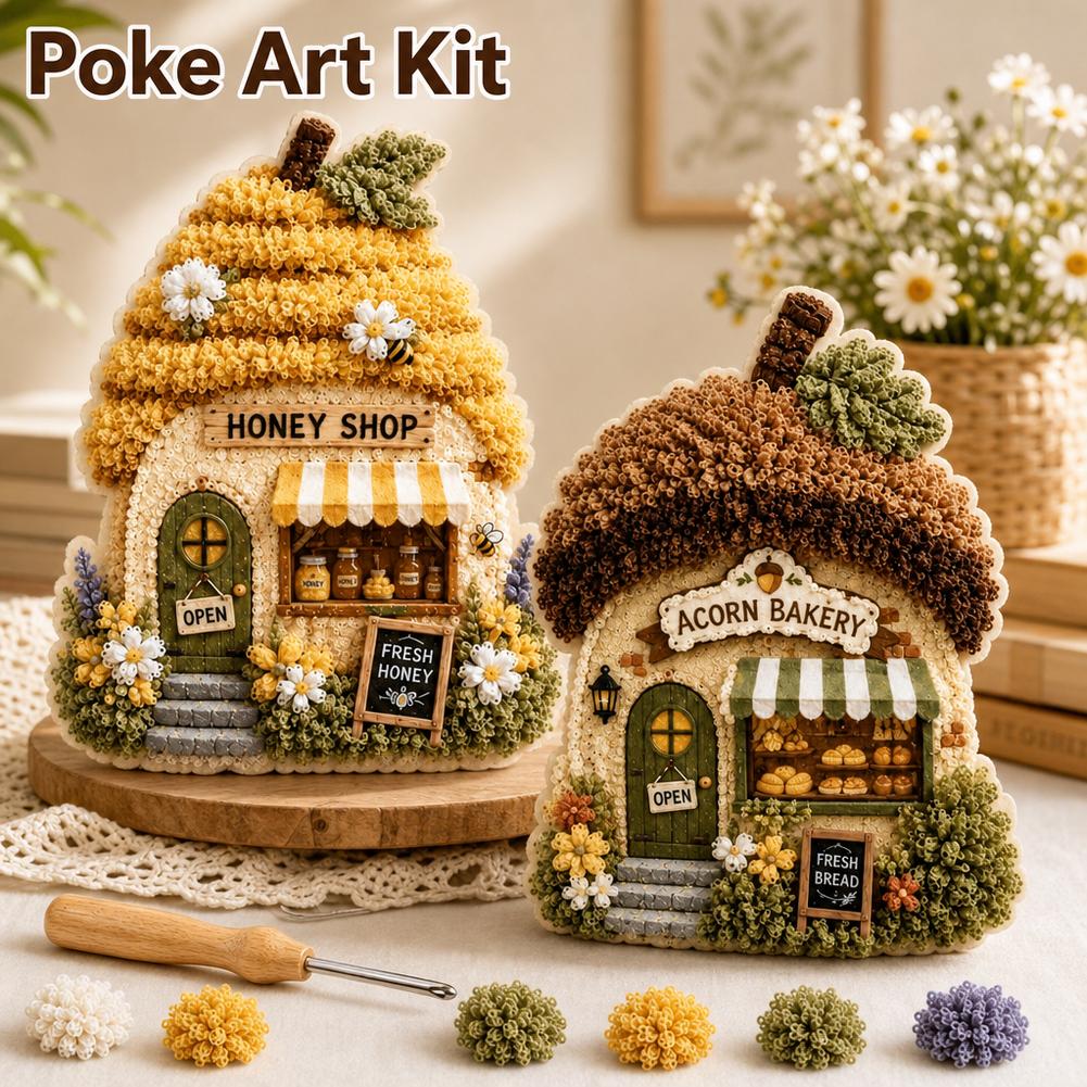 Art Craft Village - Zestaw do rękodzieła 3D z tkaniny