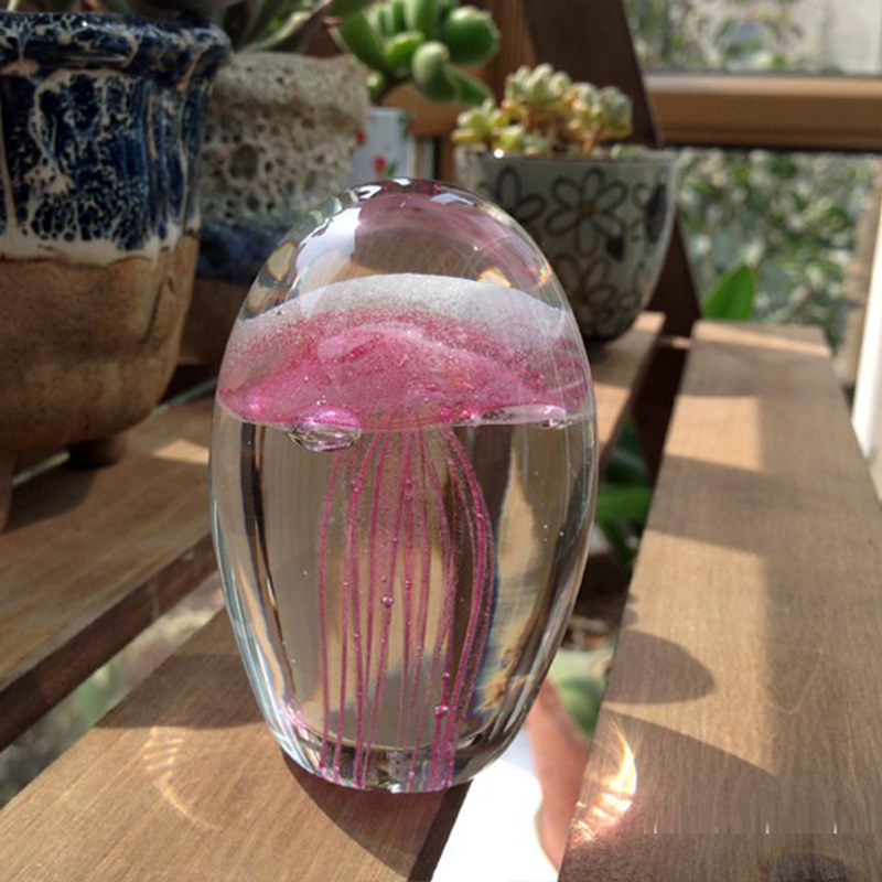 Art Craft Jellyfish - Miniaturowe figurki kryształowe 3D Jellyfish Model