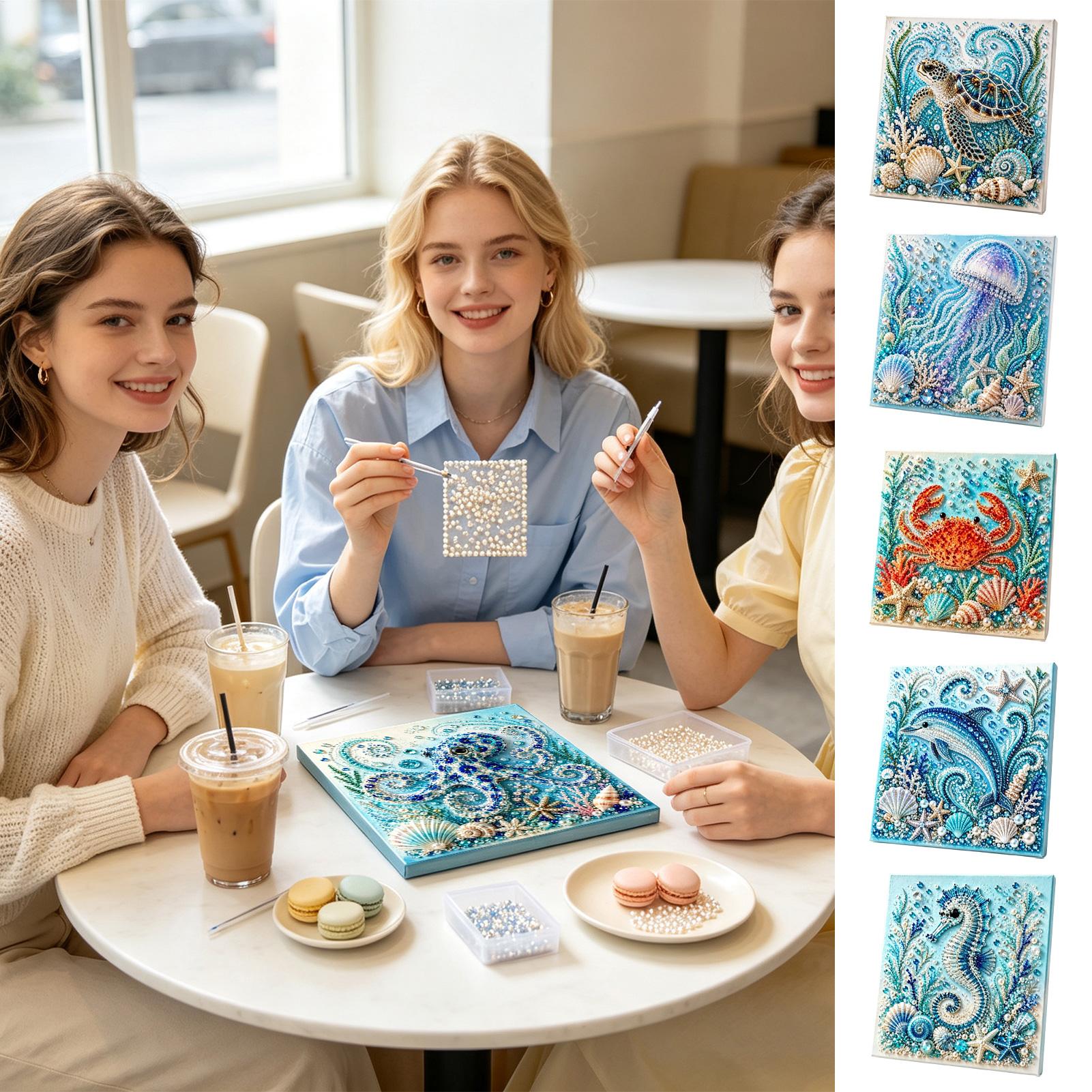 Art Craft Jellyfish - Zestaw do samodzielnego wykonania rękodzieła z