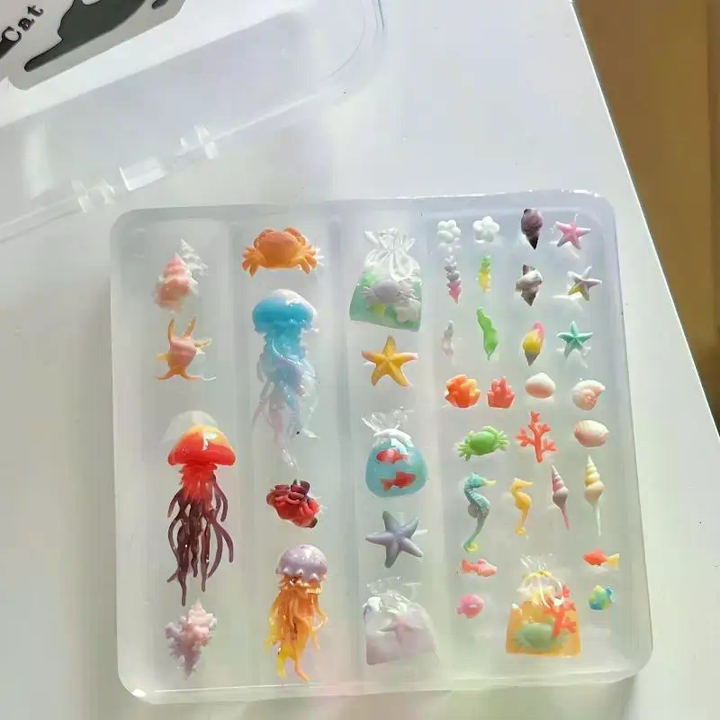 Art Craft Jellyfish - Formy silikonowe 3D z serii Ocean: