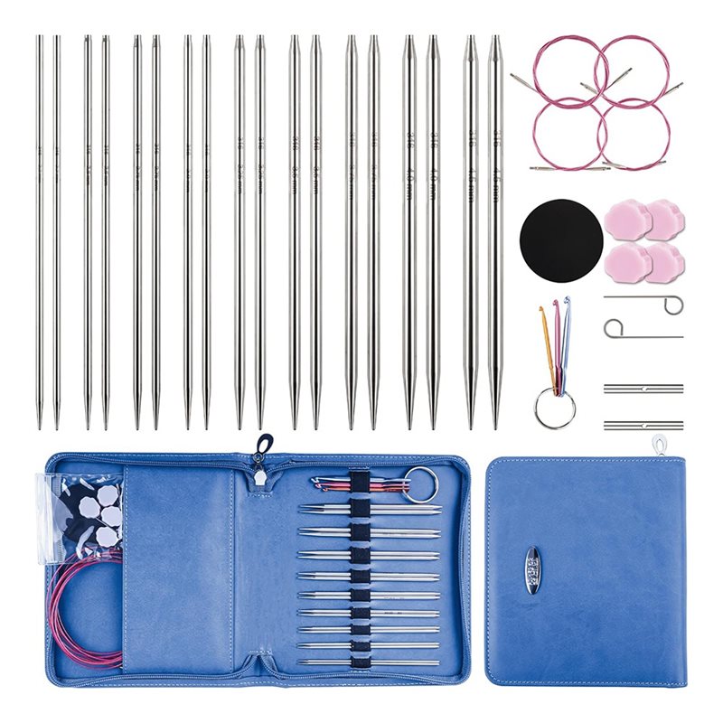 Knitting Needle Circular - Amerykańskie rozmiary 1, 1.5, 2, 2.5,