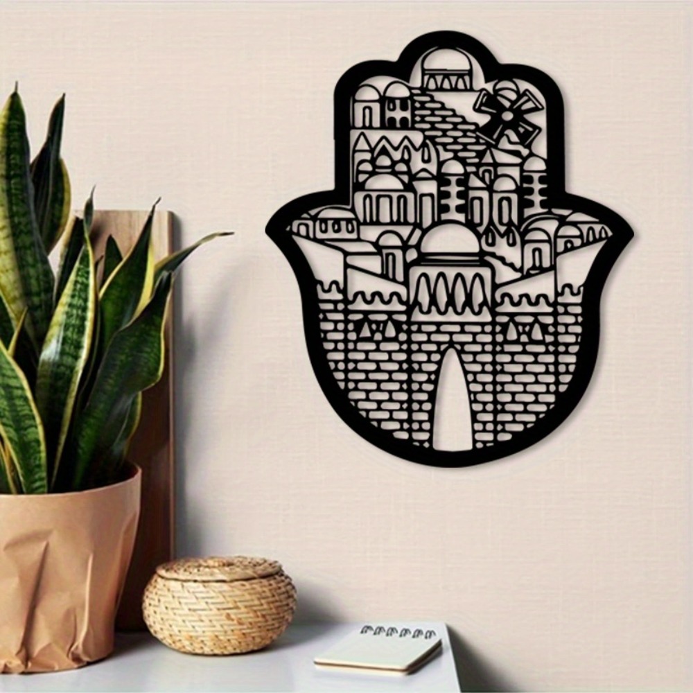 Art & Craft Zone - CIFBUY Żelazna Dekoracja Ścienna Architektura Islamska