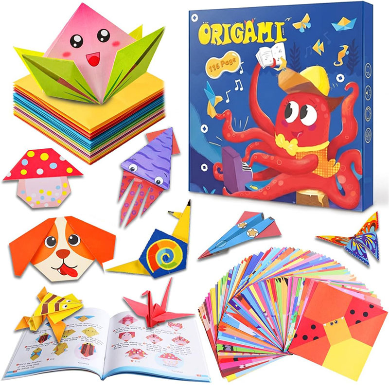 Art Craft Activities - Zestawy do origami, książka z instrukcjami,