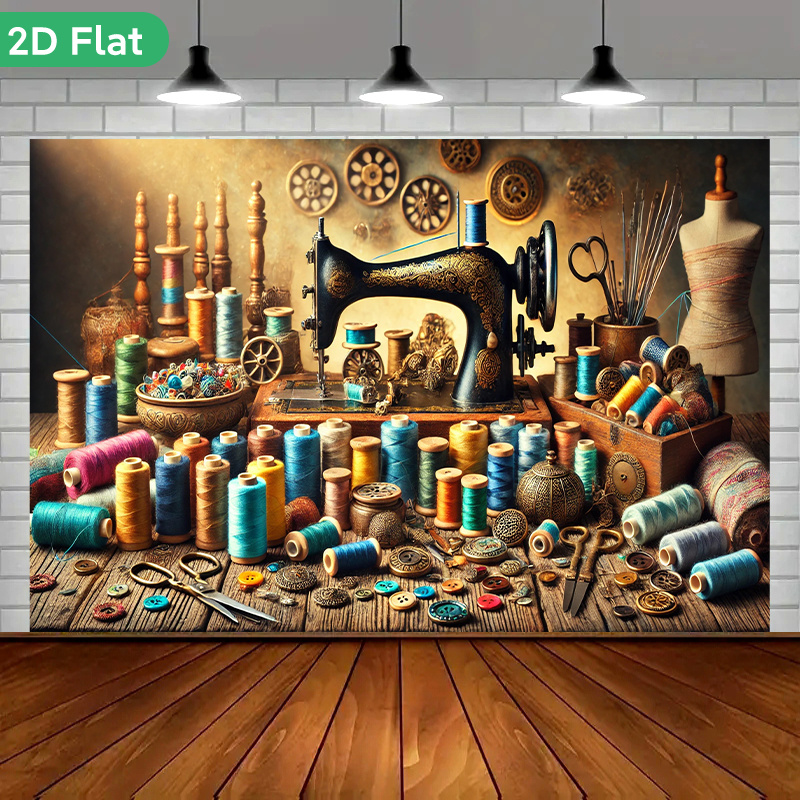 Art Craft Workshop - Gobelin ścienny w stylu vintage retro