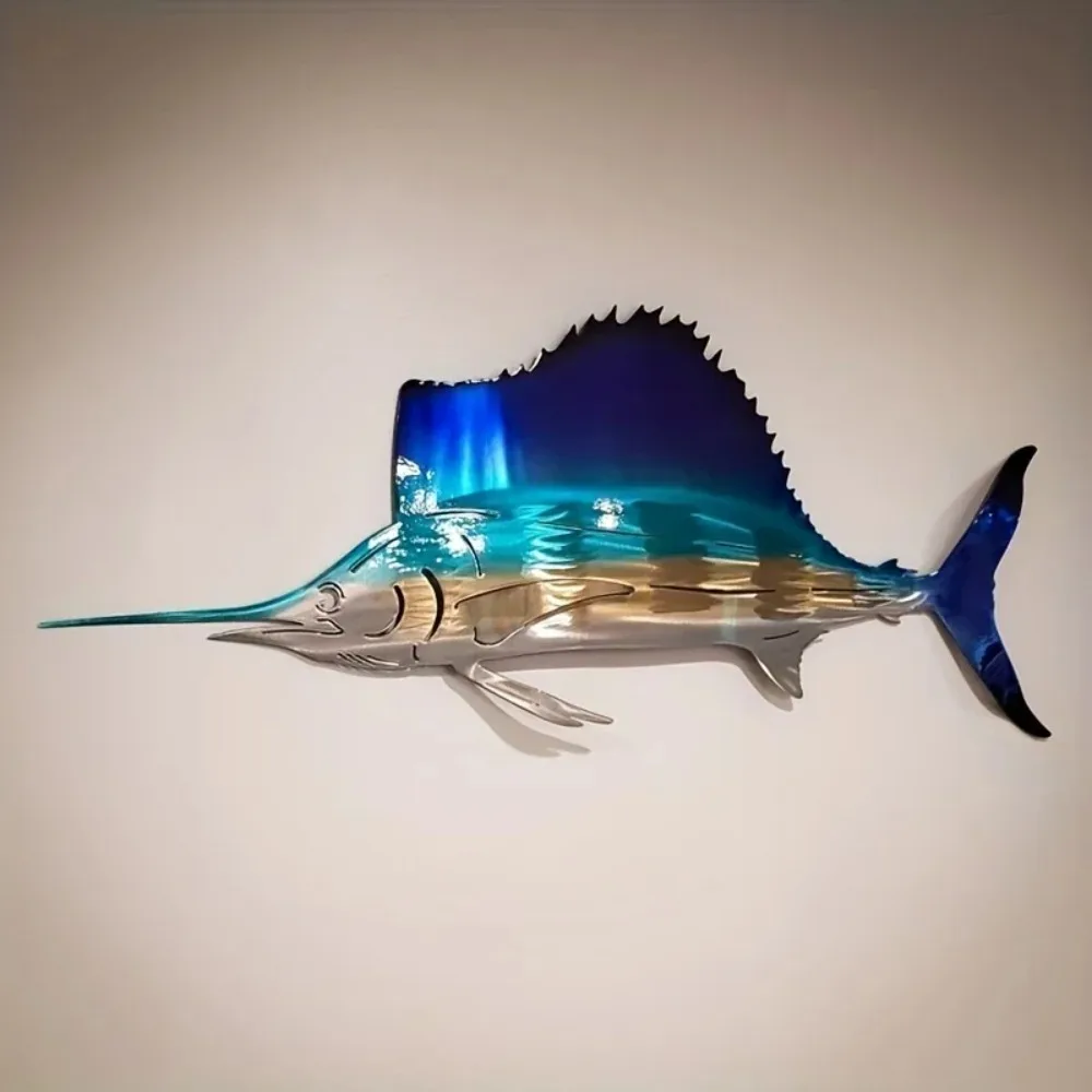 Art Craft Jellyfish - CIFBUY Metalowa Dekoracja Ścienna - Rzeźba