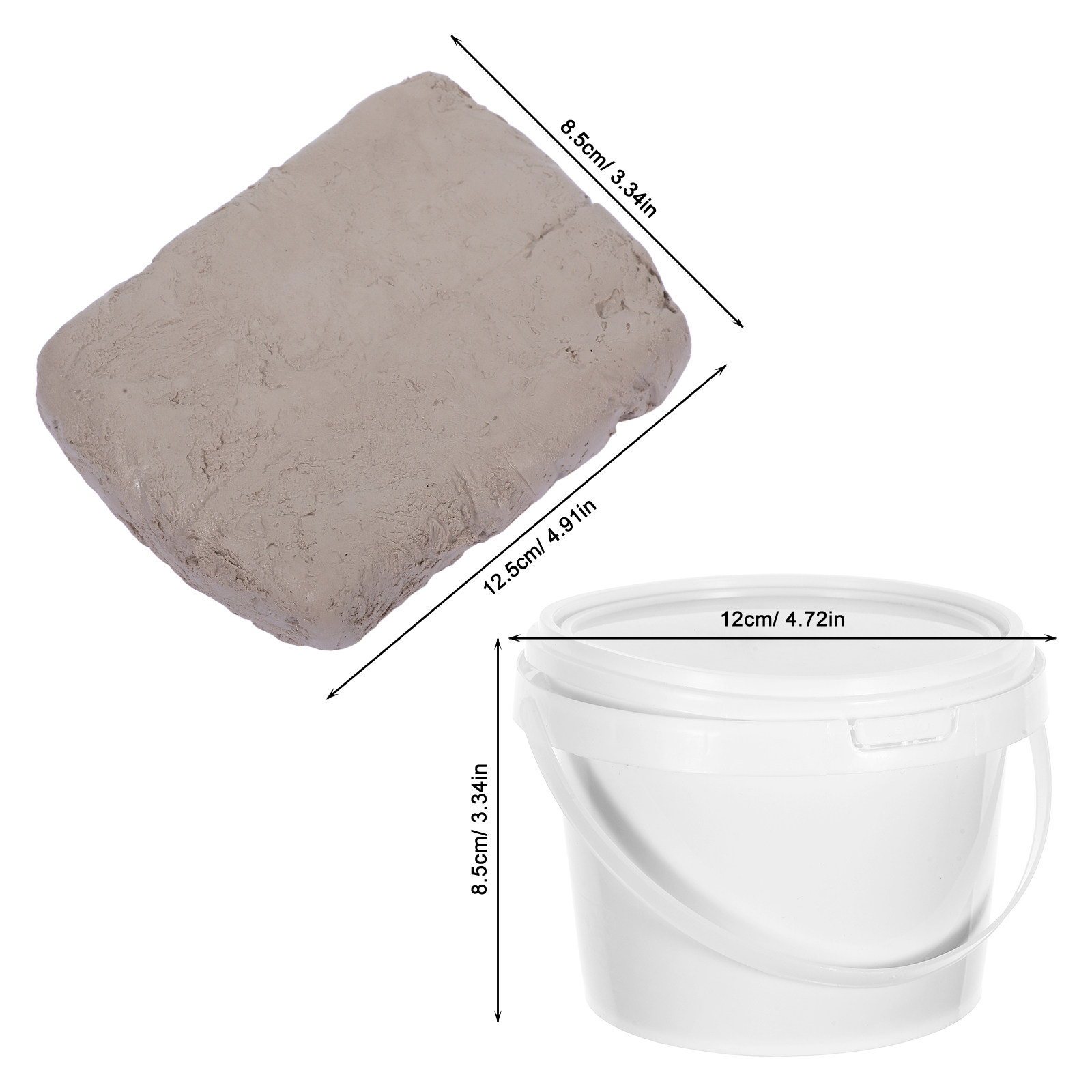 1 zestaw białej gliny do susze – Air Dry Clay recenzja i cena
