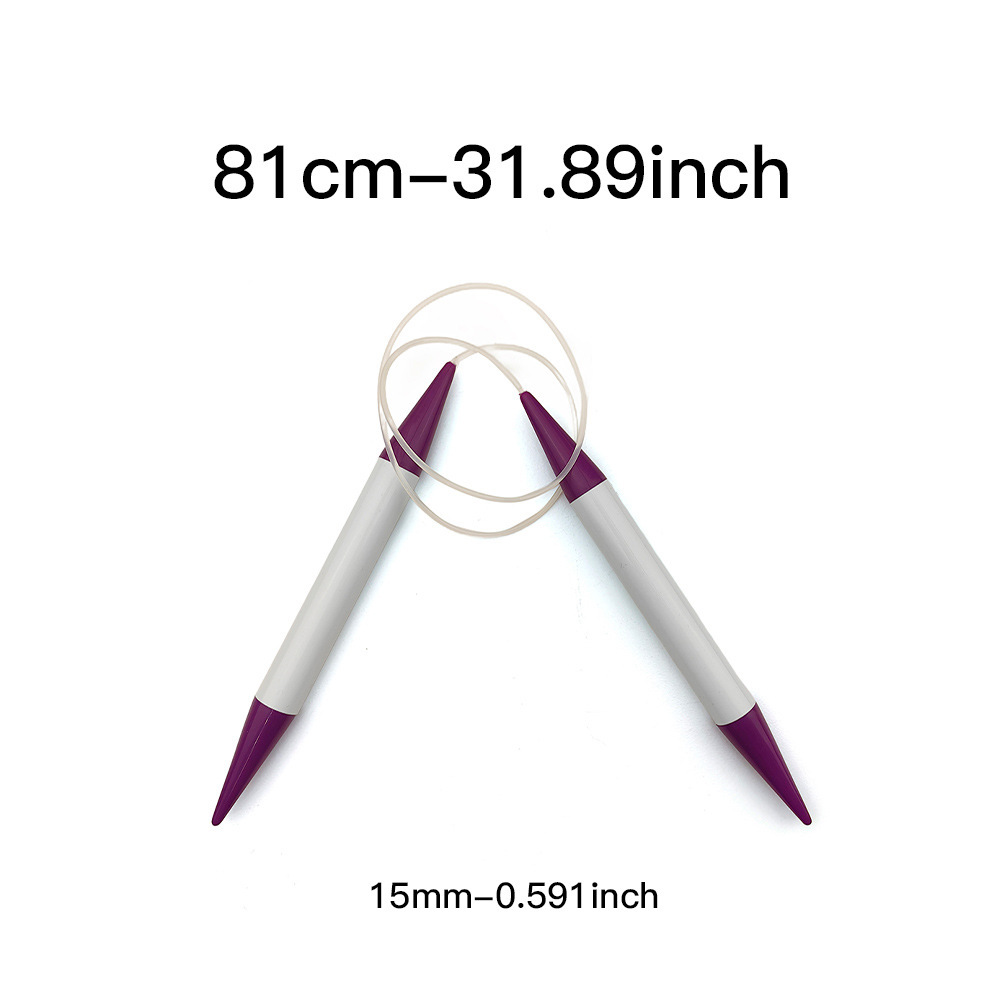 Igły okrągłe 15mm 80mm do robi – Knitting Needle Circular recenzja i cena