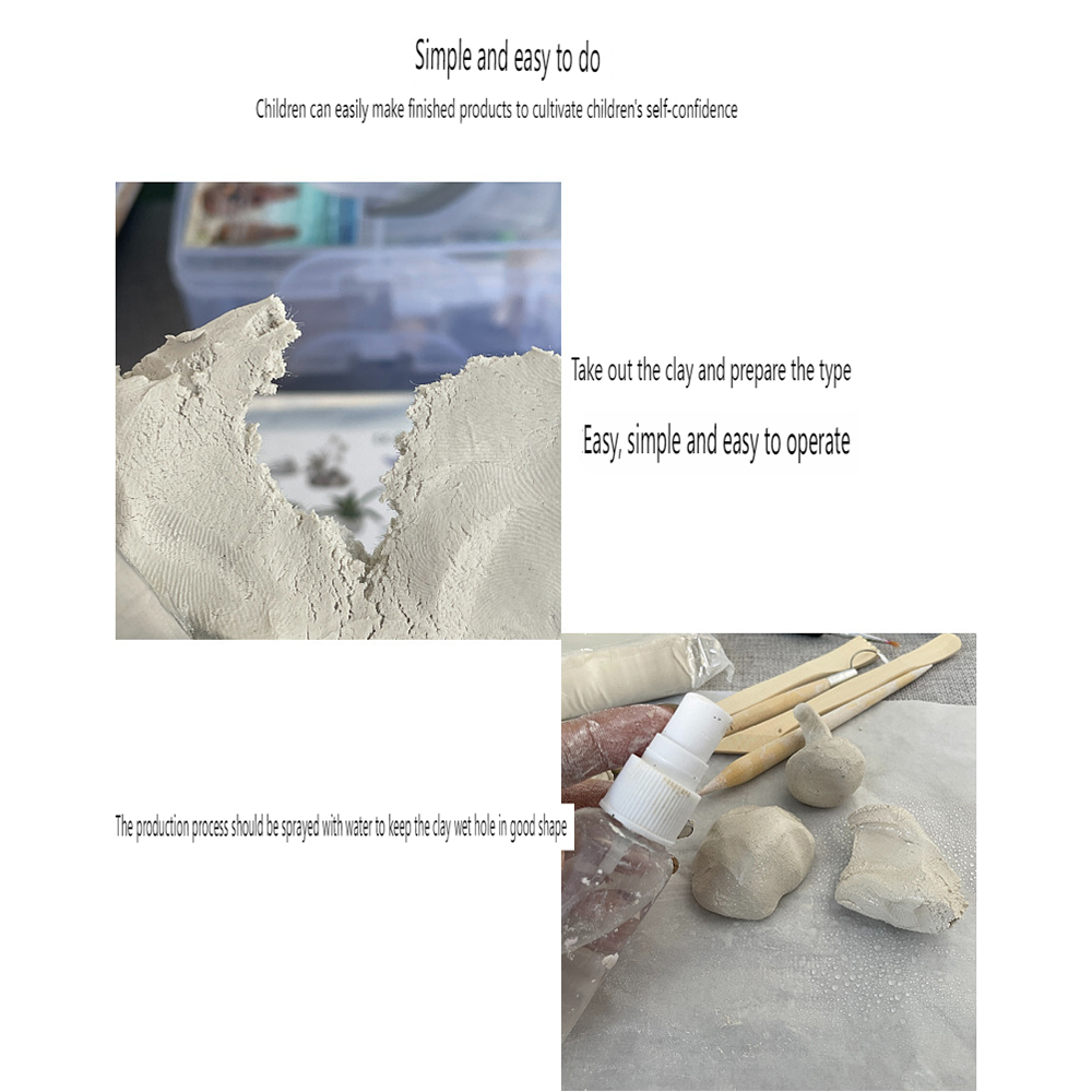 500g Glinka modelarska utwardz – Air Dry Clay recenzja i cena