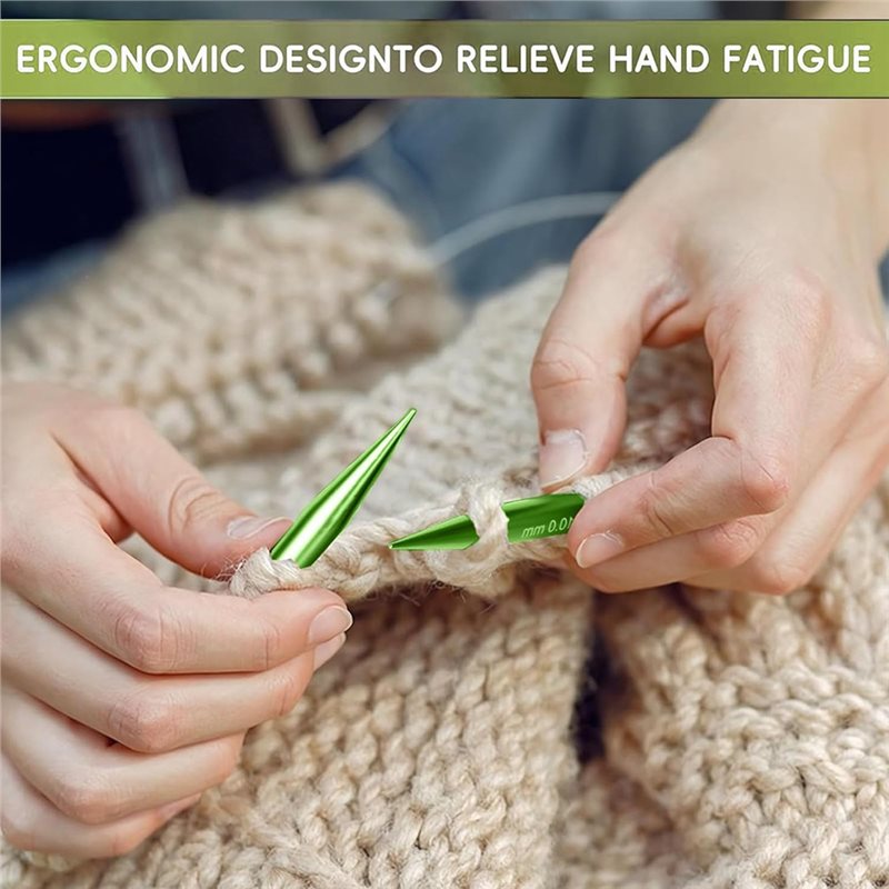 ABKS - Zestaw aluminiowych dru – Knitting Needle Circular recenzja i cena