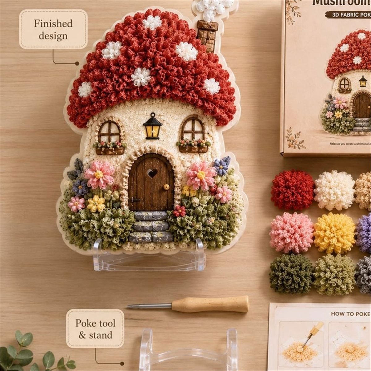 Zestaw do rękodzieła 3D „Fanta – Art Craft Village recenzja i cena