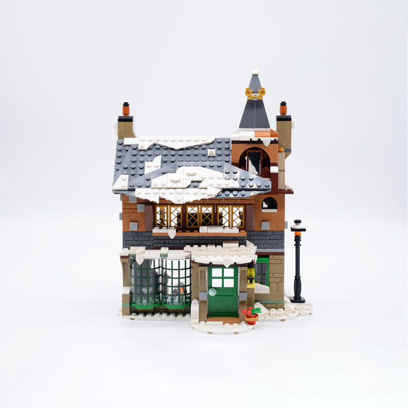 691 elementów MOC Zimowa Wiosk – Art Craft Village recenzja i cena