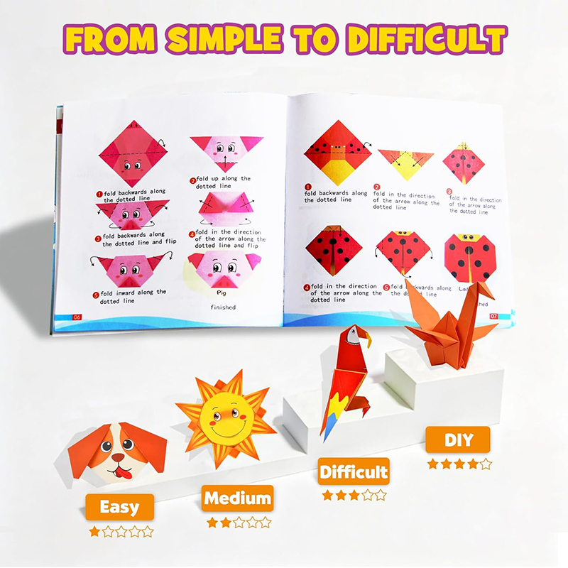 Zestawy do origami, książka z  – Art Craft Activities recenzja i cena