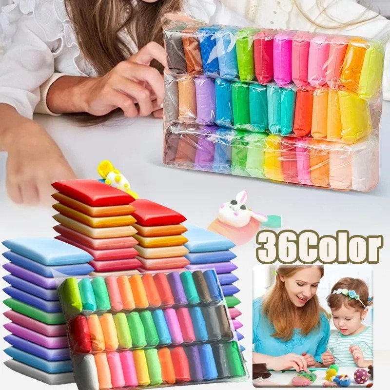 1 Worek 36 Kolorów Super Lekka – Air Dry Clay recenzja i cena