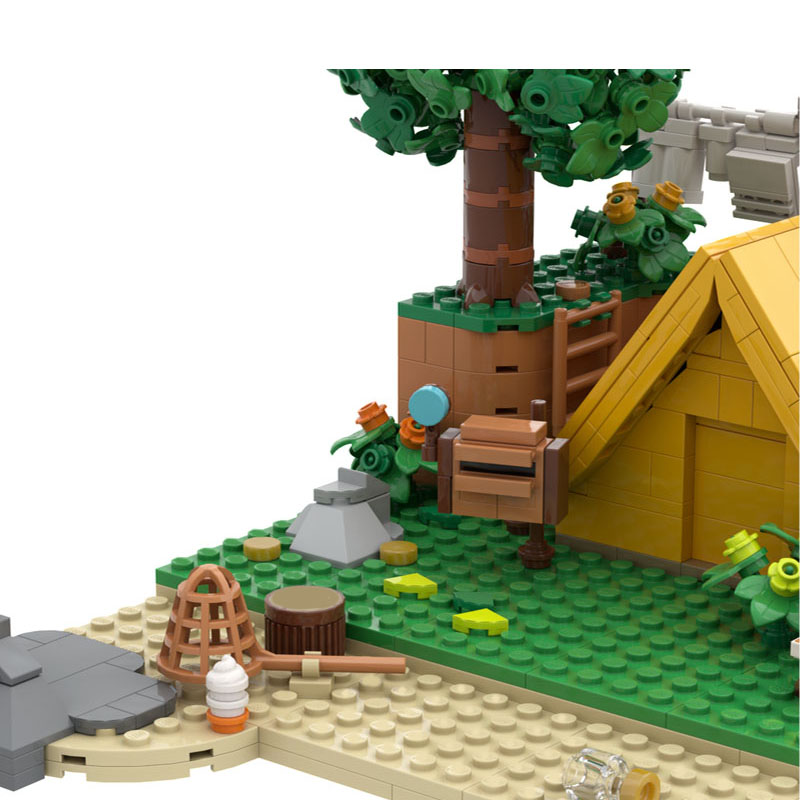 909 elementów MOC Animal Cross – Art Craft Village recenzja i cena