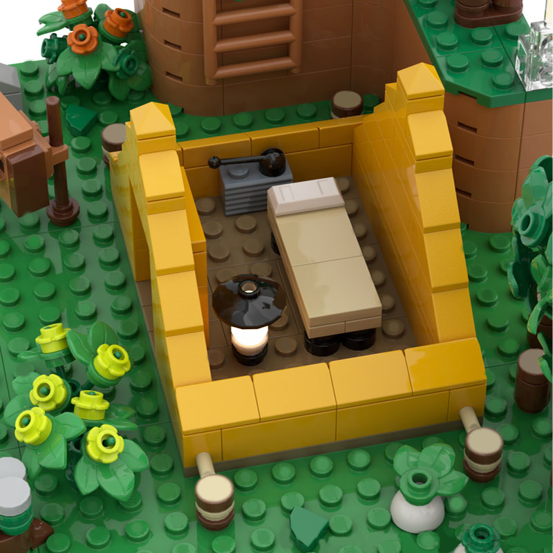 909 elementów MOC Animal Cross – Art Craft Village recenzja i cena