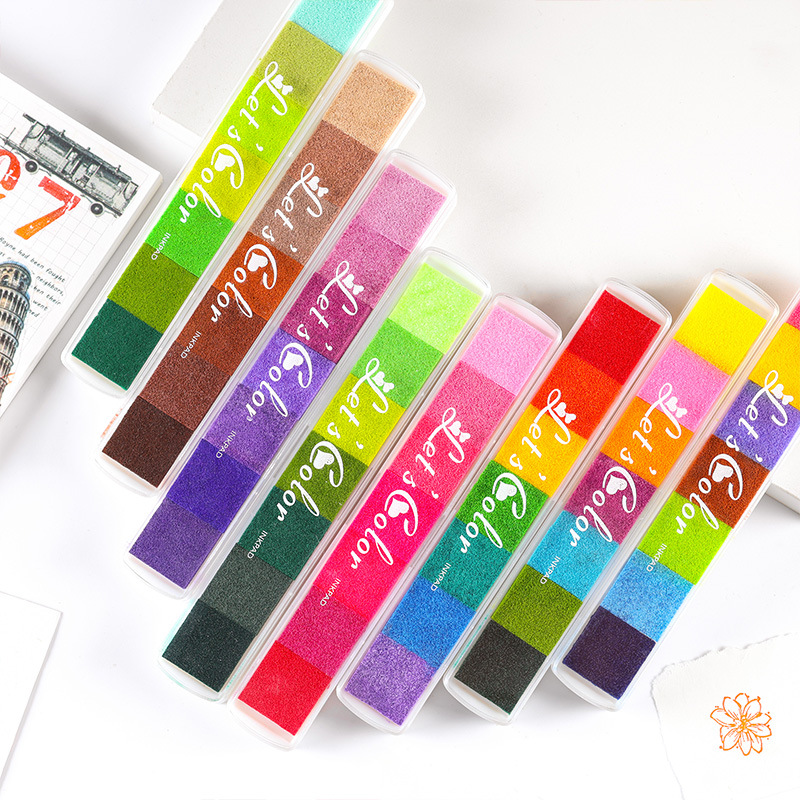 Uroczy, wielokolorowy tusz do  – Art Craft Activities recenzja i cena
