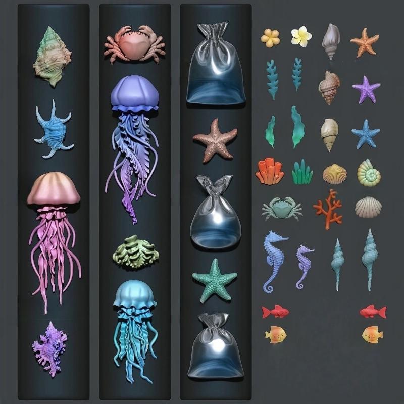 Forma do manicure do zdobienia – Art Craft Jellyfish recenzja i cena