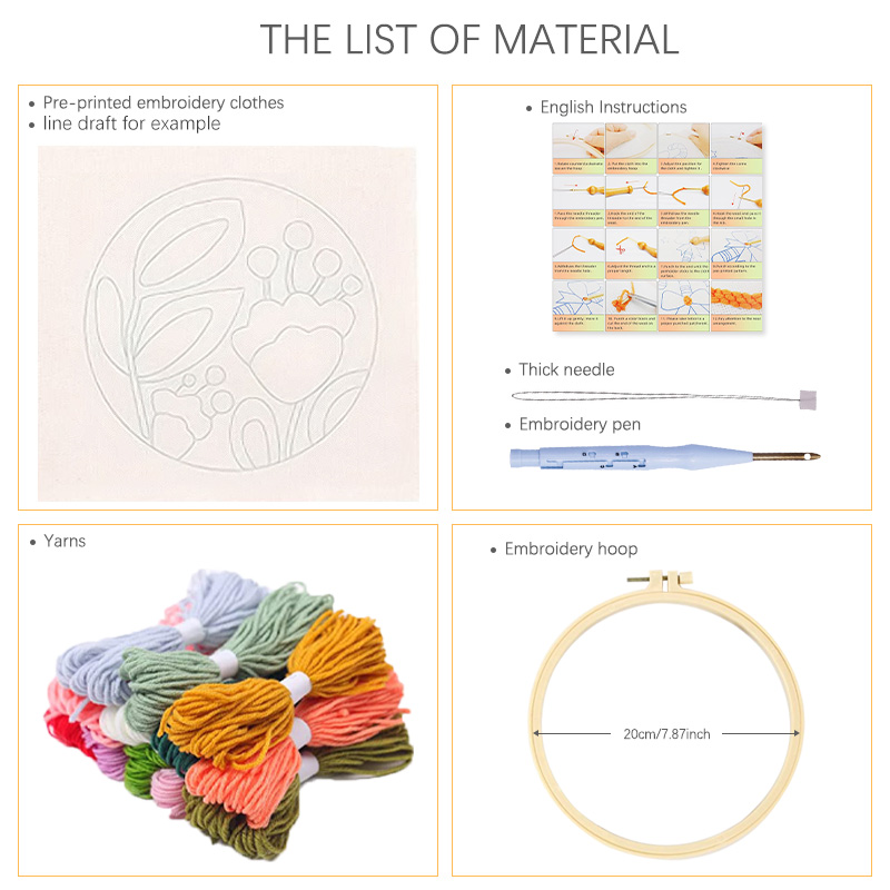 RUOPOTY Zestawy do haftowania  – Art Craft Ideas With Paper recenzja i cena