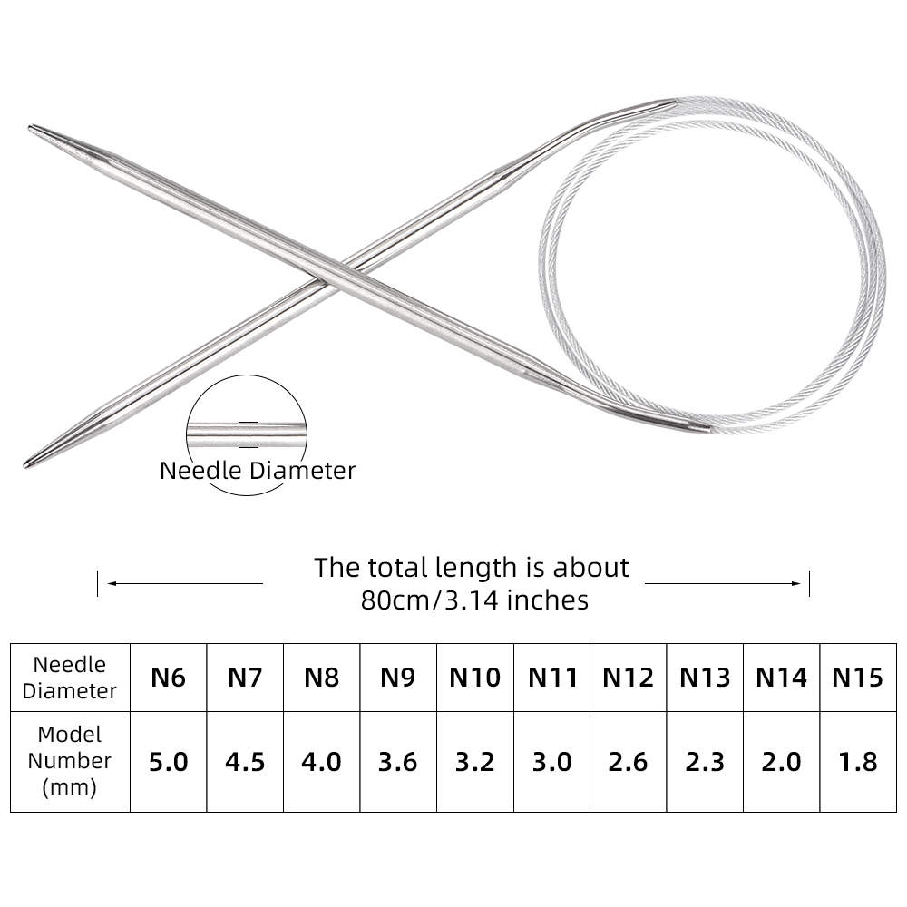 Ergonomiczna stała zaokrąglona – Knitting Needle Circular recenzja i cena