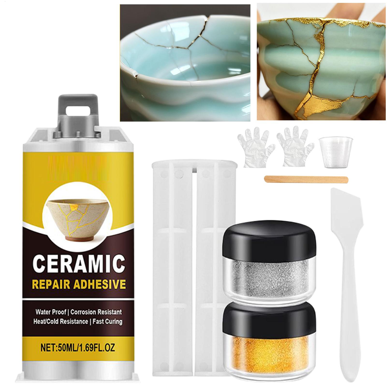 Złoty klej do ceramiki, szkła, – Art Craft Workshop recenzja i cena