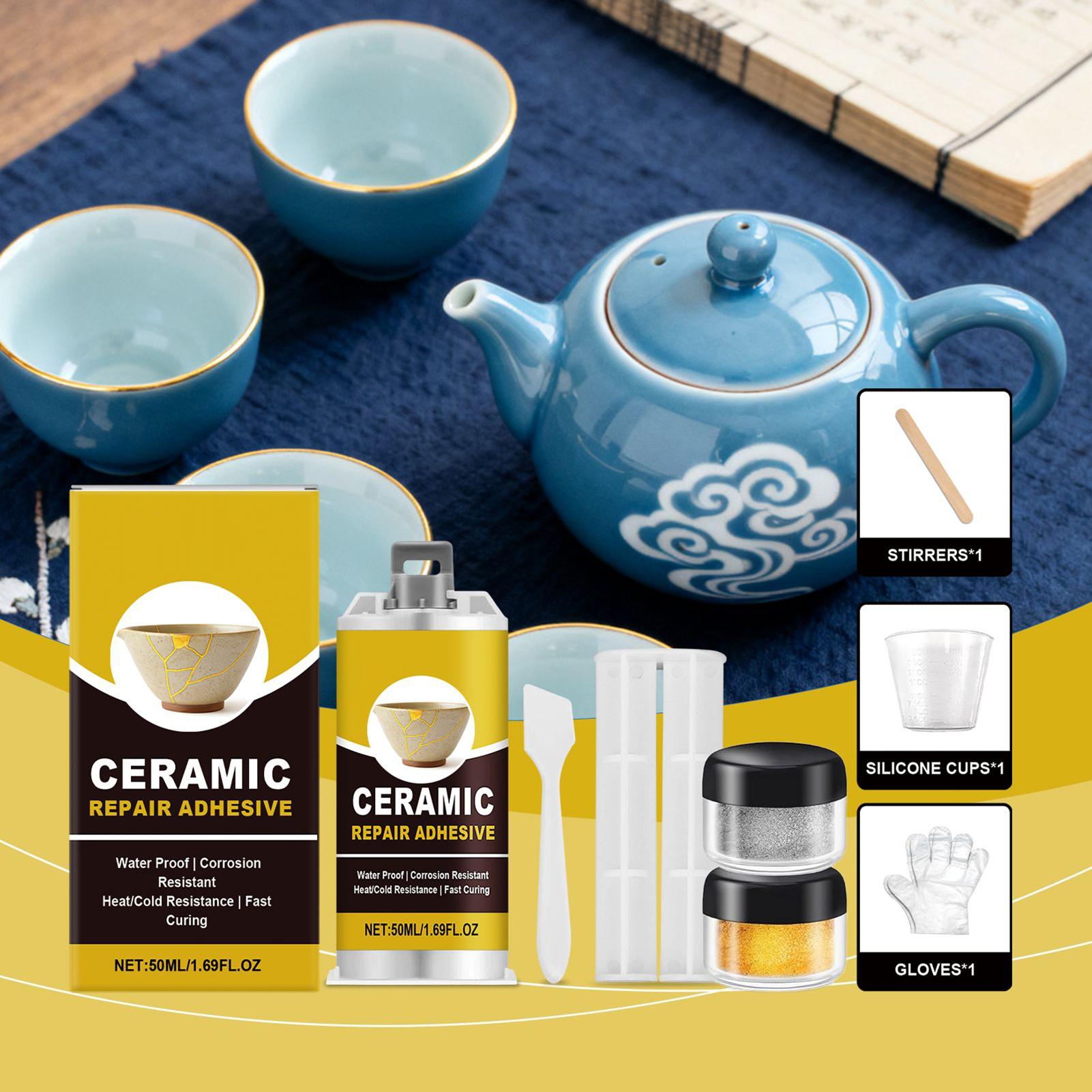 Złoty klej do ceramiki, szkła, – Art Craft Workshop recenzja i cena