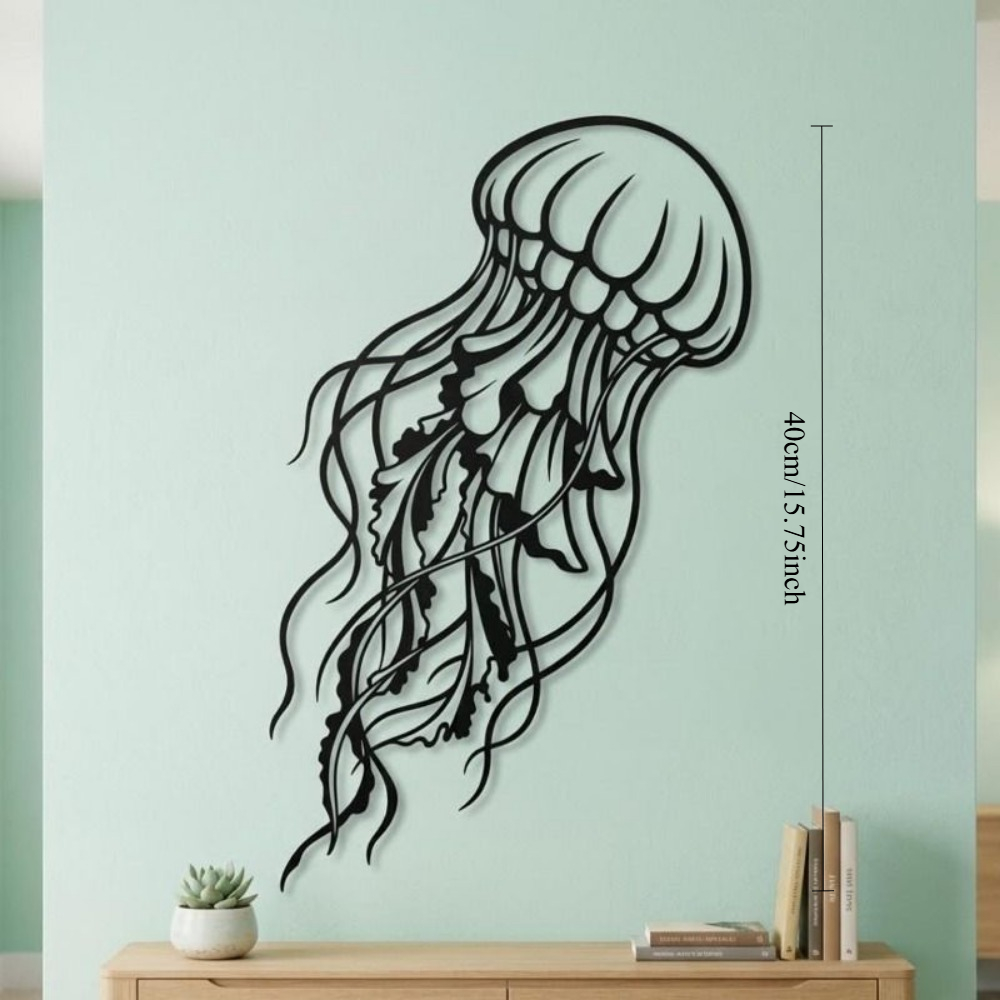 CIFBUY Metalowa Dekoracja Ście – Art Craft Jellyfish recenzja i cena