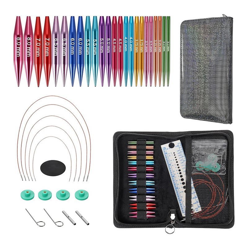 Krótki Zestaw Wymiennych Drutó – Knitting Needle Circular recenzja i cena